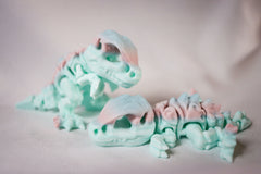 Retail Counter Top Display box with a assortment of 30 random 3D Printed Creatures